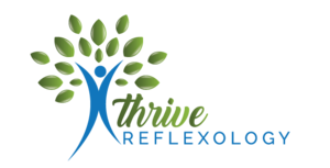 FAQ. Thrive Reflexology Logo